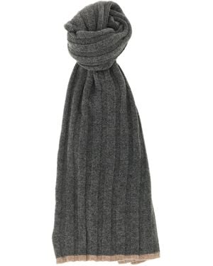 Brunello Cucinelli Brunello Cucinelli Pure Cashmere Scarf - Gray