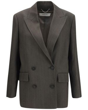 Golden Goose Viscose Blazer Clothing - Grey