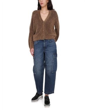 Stella McCartney Cargo Jeans Polyester Cotton - Blue
