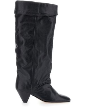 Isabel Marant Boots Elita-Gz Leather - Black