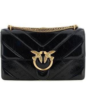 Pinko Love Shoulder Bag - Black