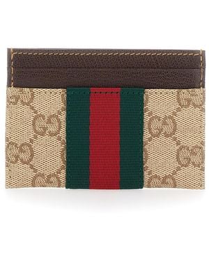 Gucci Card Holder Accessory - Natural