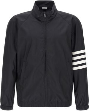 Thom Browne 4Bar Jacket Polyamide Down Jacket, Parka, Casual - Blue