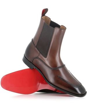 Christian Louboutin Chelsea Serchelsea Flat - Red