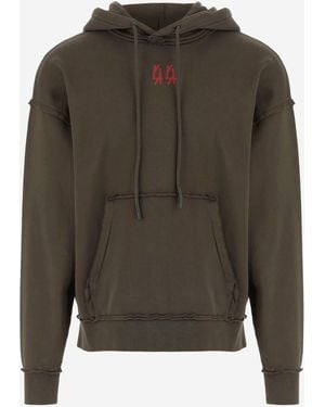 44 Label Group Printed Cotton Sweatshirt - Green