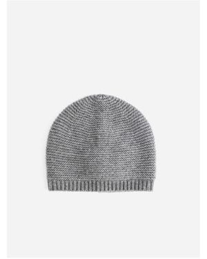 Sofie D'Hoore Sofie D'Hoore Melleycash02 Seed-Stitch Knit Beanie - Grey