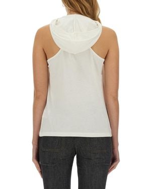 Courreges Relaxed Fit Top - White