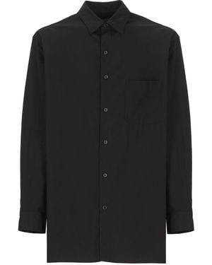 Yohji Yamamoto Cotton Shirt - Black
