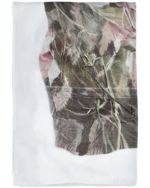 Maison Margiela Silk Scarf - Gray