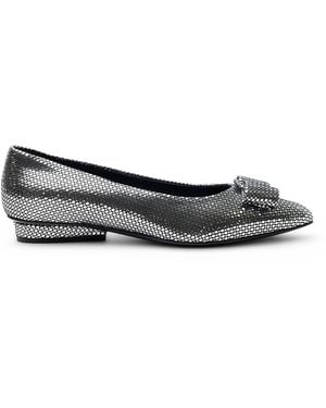 Ferragamo Ballet Shoes - Grey