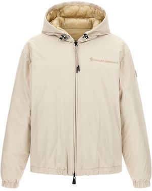 Moncler Berguns Reversible Down Jacket - Natural