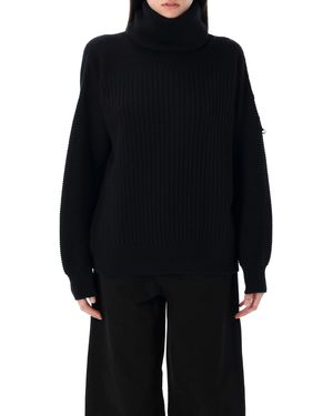 Moncler Tricot Turtleneck Jumper - Black