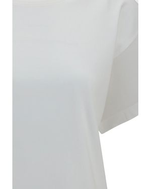 Brunello Cucinelli Cotton T-Shirt T-Shirts & Jerseys - White