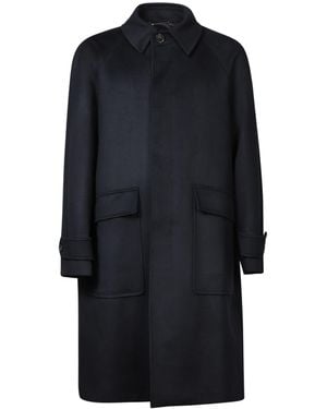 PT Torino Wool And Cashmere Coat - Blue