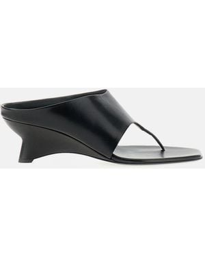 KHAITE With Heel 100 Pelle - White