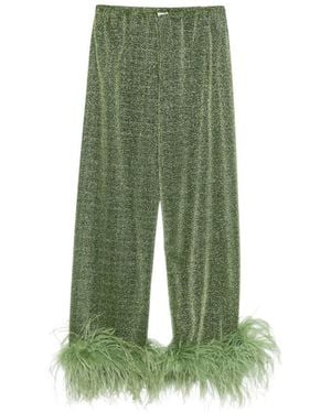 Oséree Wide Trousers - Green