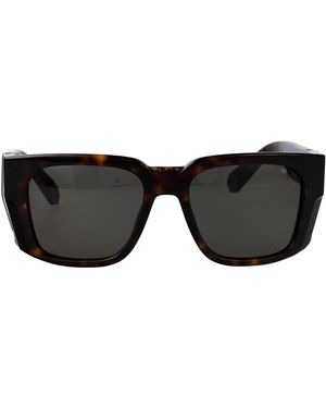 Philipp Plein Spp130M 0722 Acetate Sunglasses - Black