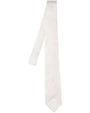 Cesare Attolini Ties Silk - White