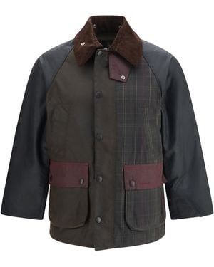 Barbour Waxed Jacket Cotton - Black