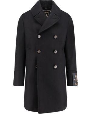 Sealup Virgin Wool Genova Coat - Black