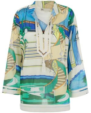 Tory Burch Dress Cotton - Blue