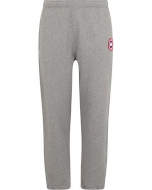 Canada Goose Cotton Sweatpants Track Pants - Gray