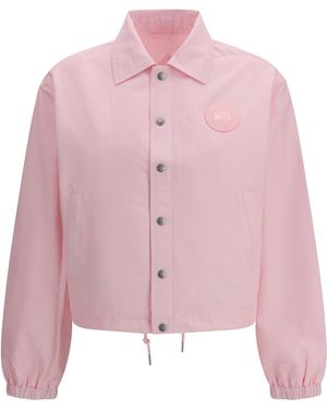 Canada Goose Regency Jacket With Tonal Label - Pink