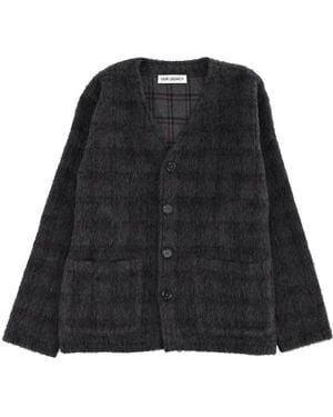 Our Legacy Wool Blend Cardigan Sweaters - Black