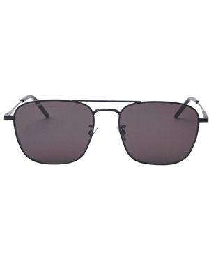 Saint Laurent Sunglasses Aviator Full Rim, Frame And Lens Sl309002 - Purple