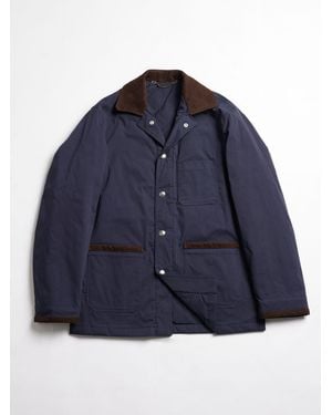 Doppiaa Aasti-P-N6203 Coats & Jackets - Blue