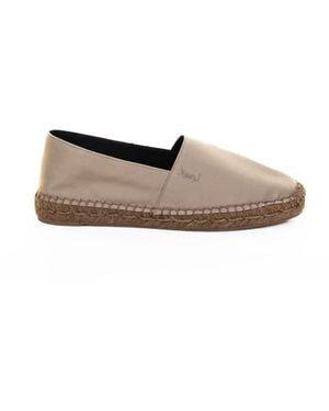 Saint Laurent Flat Shoes - White