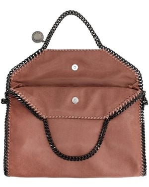 Stella McCartney Falabella Fold Over Tote Bag Polyester Shoulder - Brown