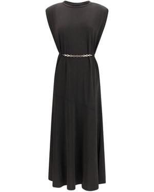 Pinko Alexiana Jersey Dress Acetate; Nylon; Elastane - Black