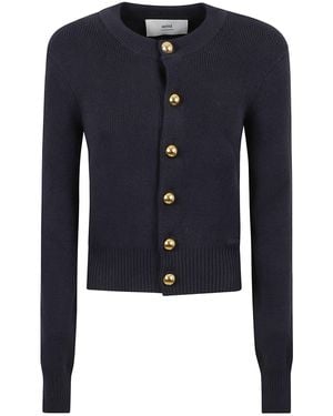 Ami Paris Sailor Cardigan - Blue