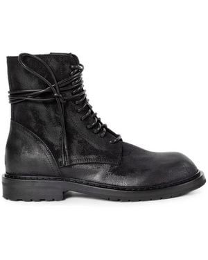 Ann Demeulemeester Sneakers Calf Suede - Black
