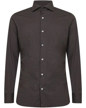 D 40 Stretch Jersey Shirt - Black