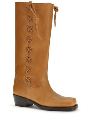 Paris Texas Roxanne Boots - Brown