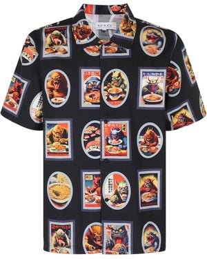 Edwin Hara Hachibu Shirt - Black
