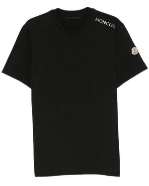 Moncler T-Shirts & Vests - Black