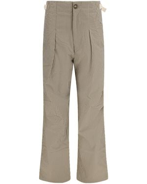 Isabel Marant Ceryne Trousers Cotton - Grey