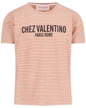 Valentino T-Shirts And Polos Flax - Pink