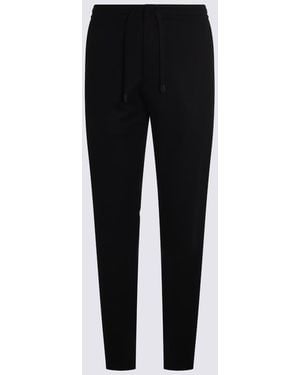 Canali Wool Pants - Black
