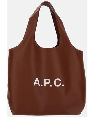 A.P.C. Bags Calcium Pl Pu - Brown