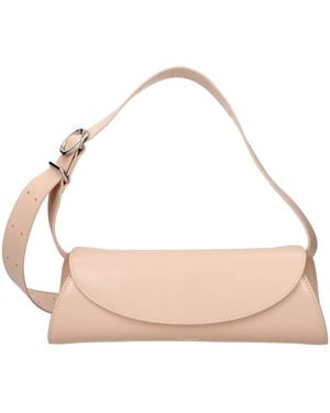 Jil Sander Leather Crossbody Bag - Pink