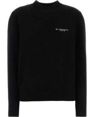 Givenchy Small Crew Neck Jumper Maglia - Black
