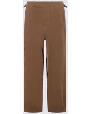 Vivienne Westwood Linen Bertram Tailored Trousers - Brown