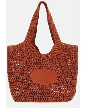 Tod's Medium Tote Bag - Red