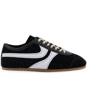 Dries Van Noten Suede Trainers - Black