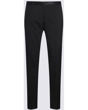 Dolce & Gabbana Wool Pants - Black