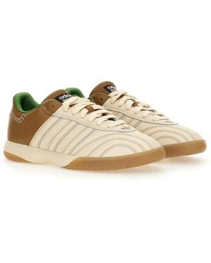 adidas Samba Sneaker Leather Sneakers - Brown